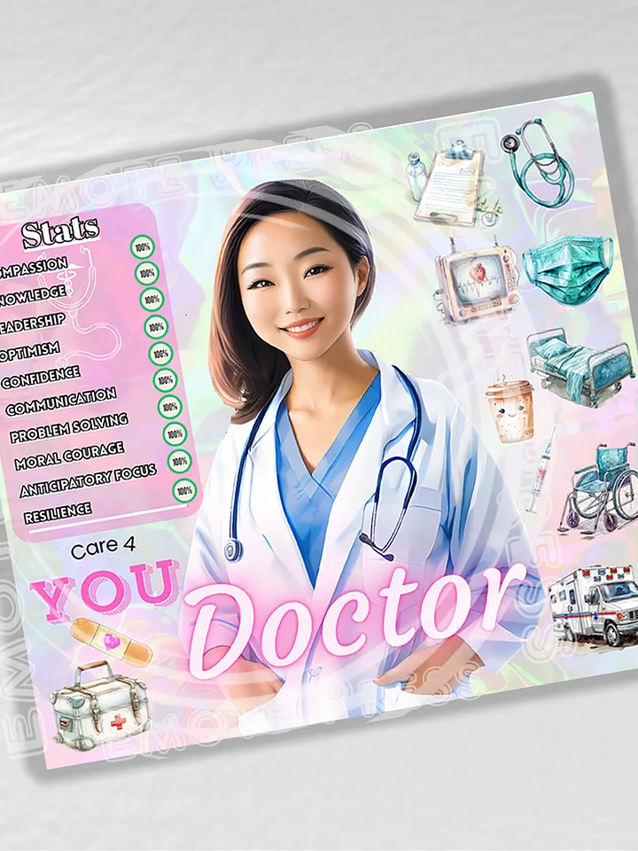 Asian Doctor 20 oz Stainless Steel Tumbler product image (2)