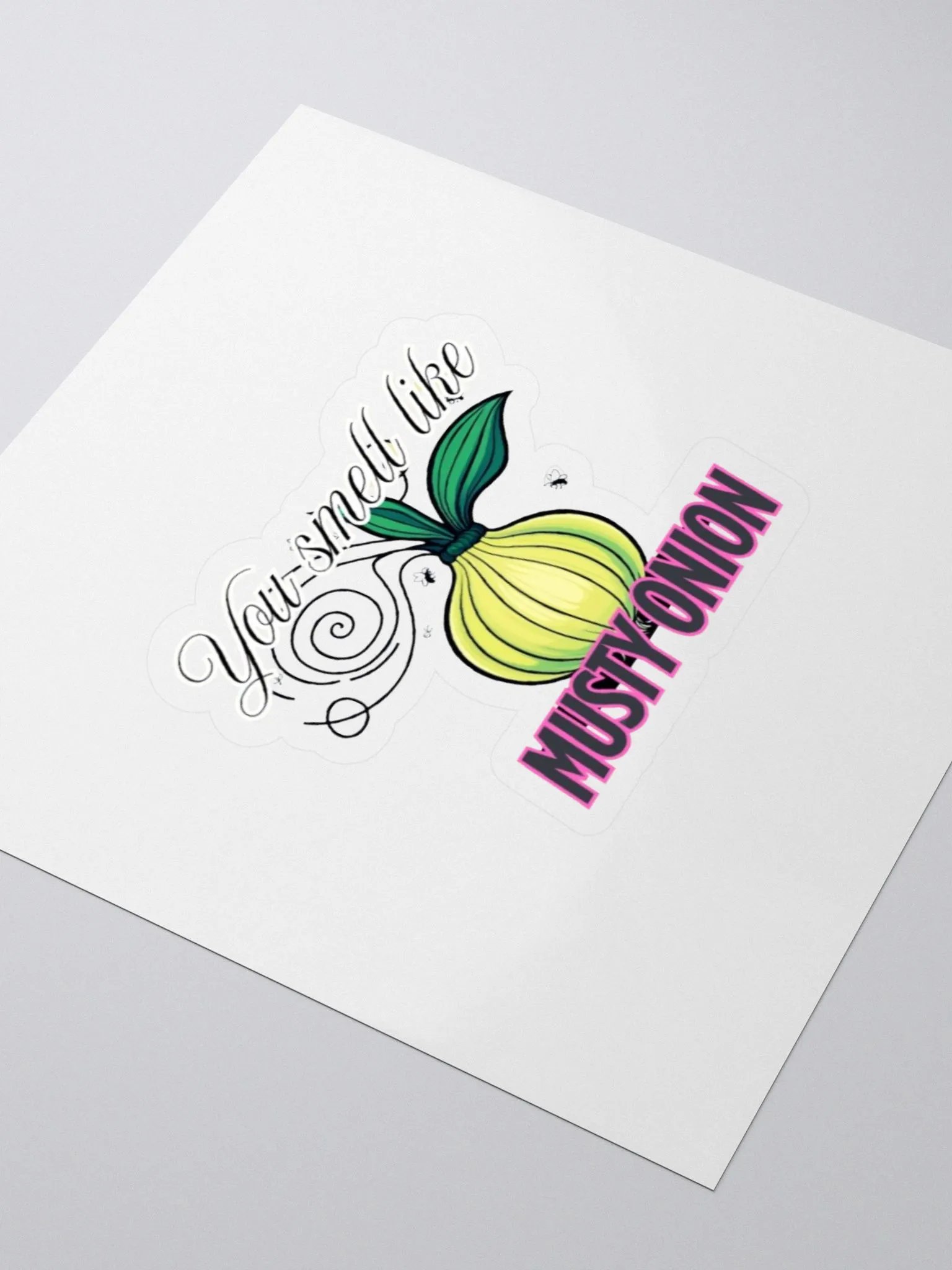 Musty Onion Kiss Cut Stickers product image (3)