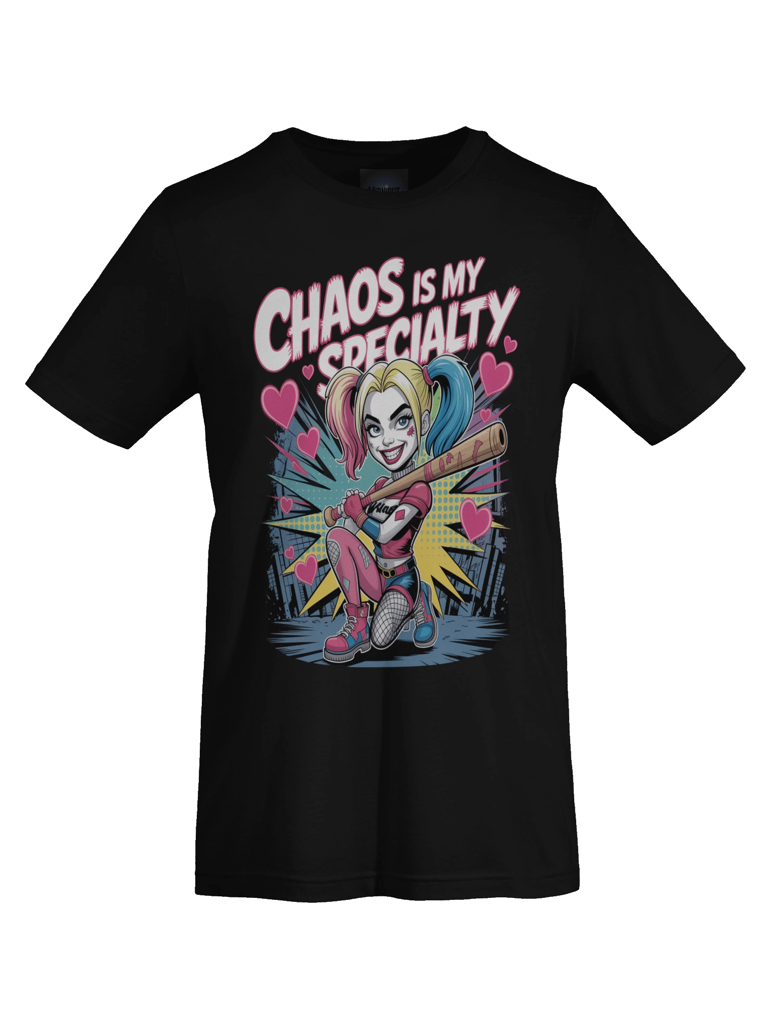 Chaotic Charisma: Harley Quinn Chaos is My Speciality T-Shirt product image (1)