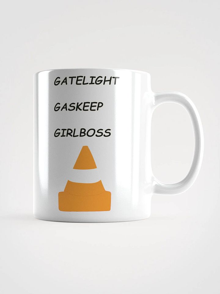 Gatelight, Gaskeep, Girlboss White Glossy Mug product image (1)