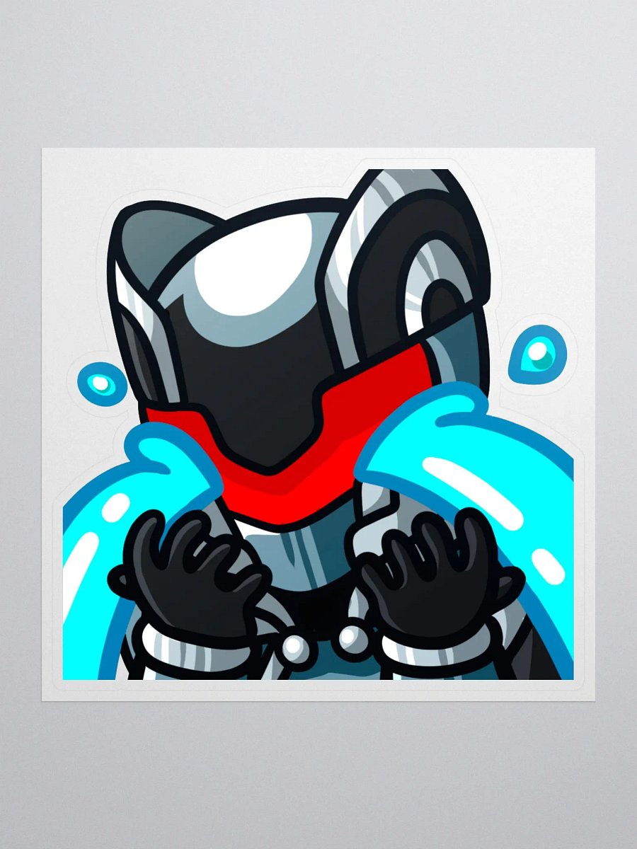 Apex Crying Kiss Cut Sticker product image (1)