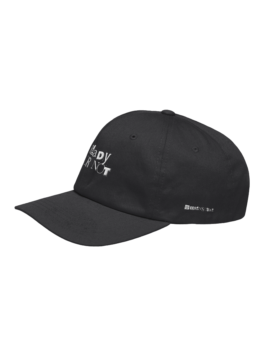 Ready or Not Cap – White Logo product image (3)