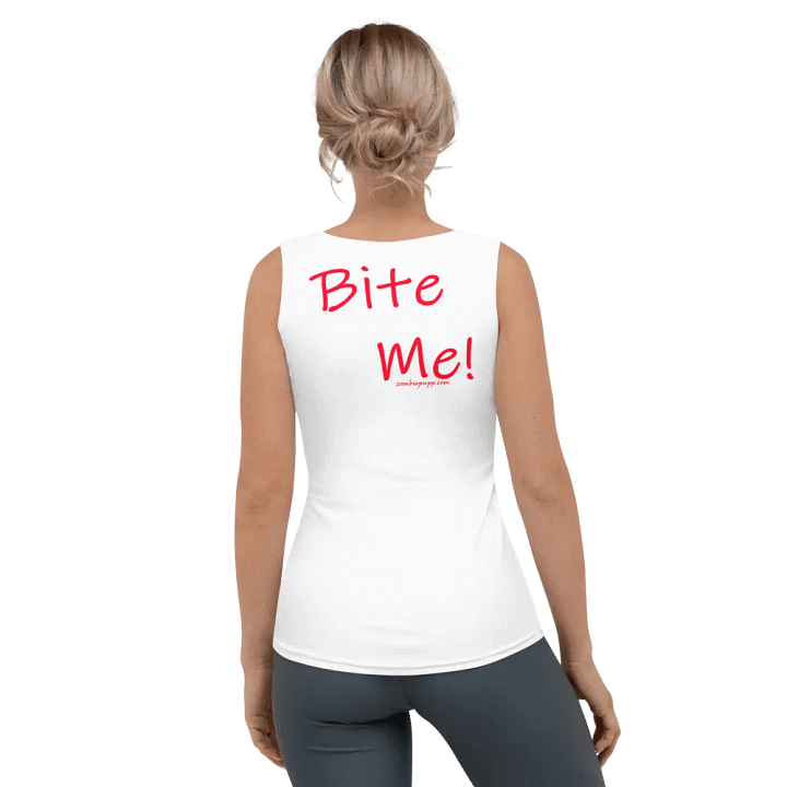 Rip Emoji Bite Me Women's Tank product image (2)