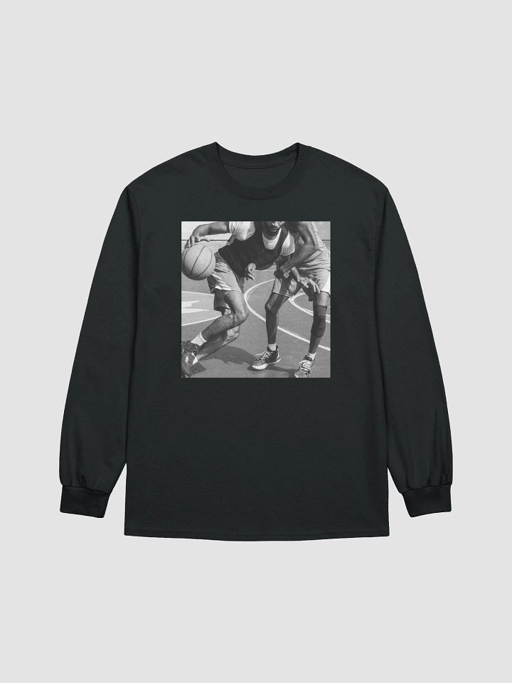 "Streetball" Basketball Graphic Gildan Ultra Cotton Long Sleeve T-Shirt - 04235 product image (1)