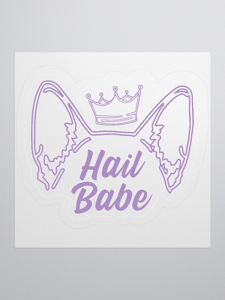 Hail Babe x Zozo Sticker product image (1)