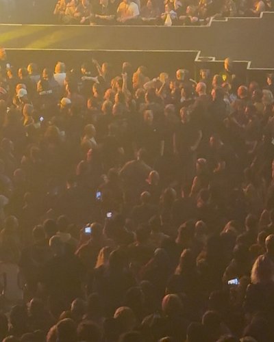 Mosh pot looked fun till dude got dropped… lol