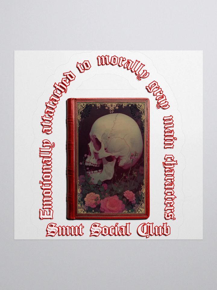 Booktok - Attracted To Morally Grey Sticker product image (3)