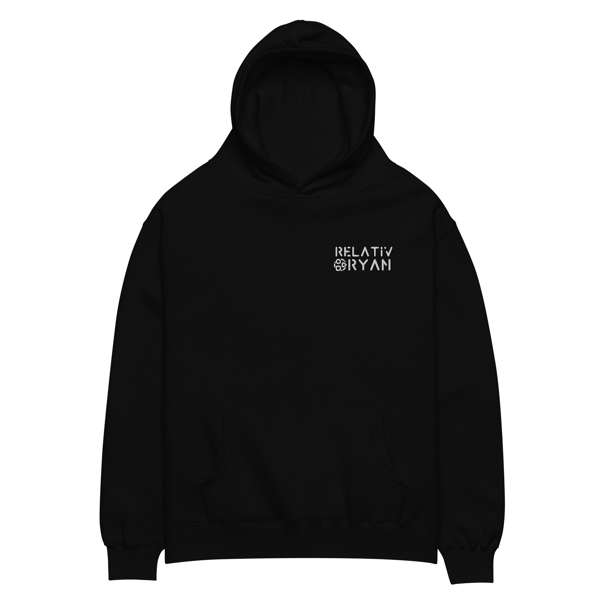 RelativRyan Oversized Hoodie (White Logo) product image (4)