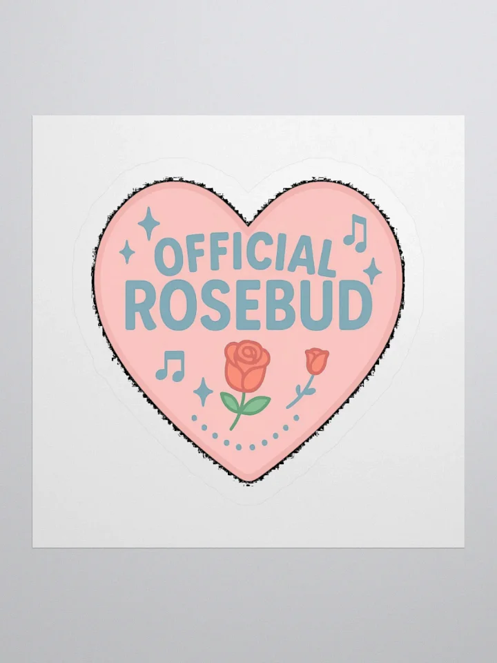 Official Rosebud Heart Stickers product image (1)
