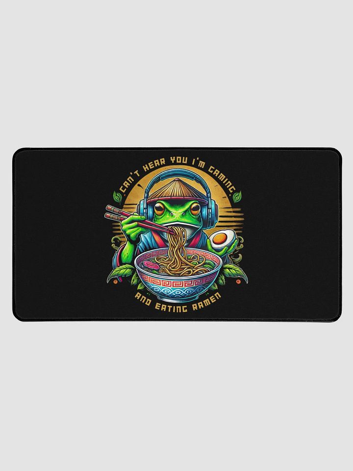 Ramen Gamer Frog Desk Mat product image (1)