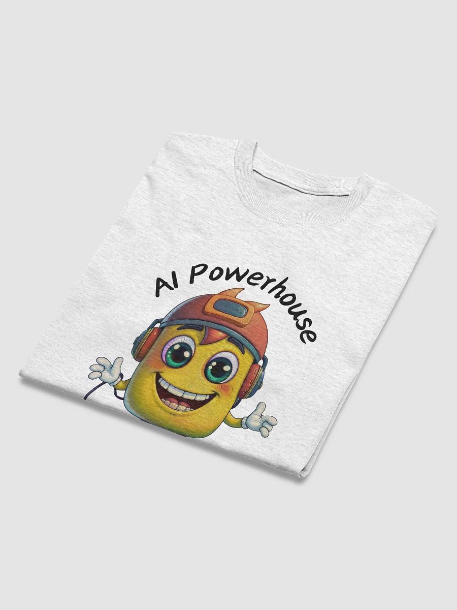 Vibrant Cartoon AI Powerhouse Character T-Shirt product image (21)
