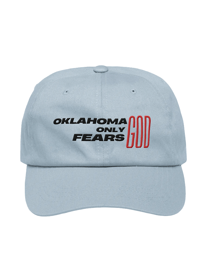 Oklahoma Only Fears God Dad Hat product image (1)