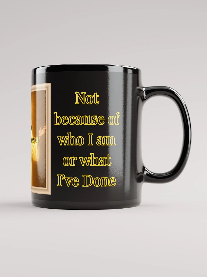 I am the Righteousness of God (Female) Glossy Black Mug product image (1)