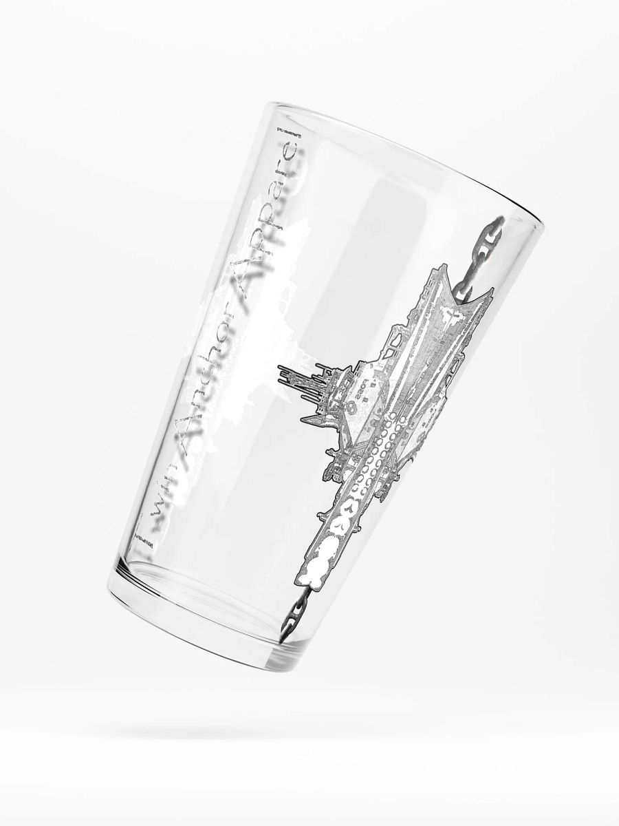 Foss double tug Sketch 16oz Pint Glass product image (5)