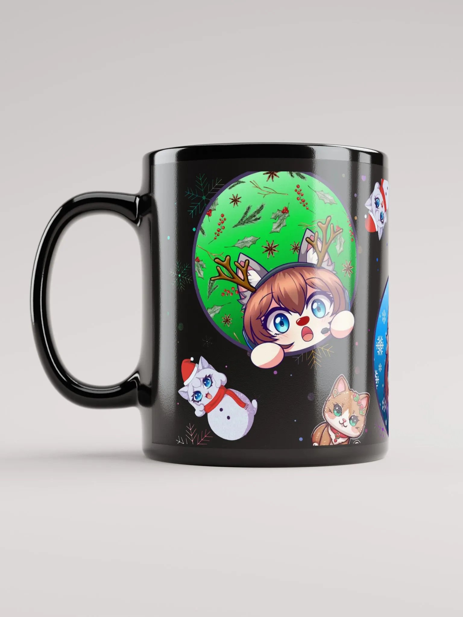 Holiday 11oz Black Mug product image (6)