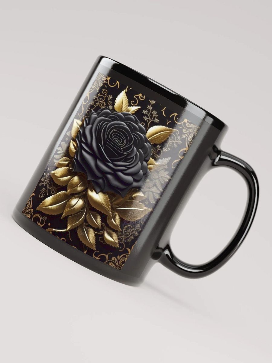 Black and Gold Rose Royalty Mug product image (4)