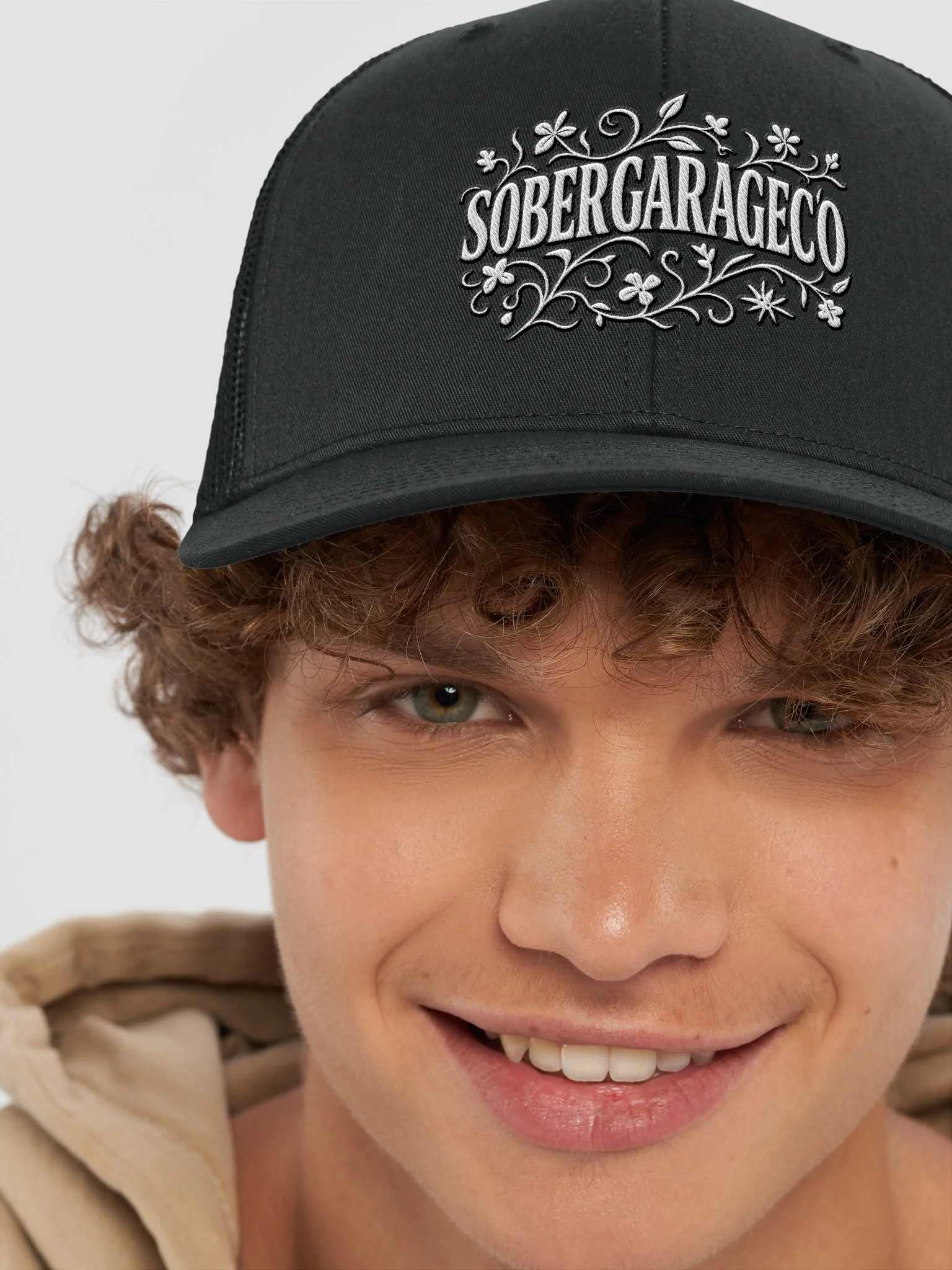 SoberGarage Trucker Snapback Hat product image (54)