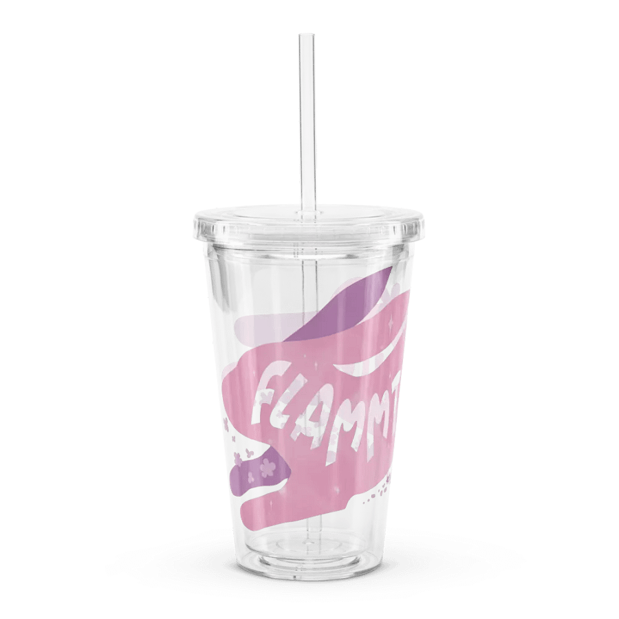 Clear Flammtastic Logo Tumbler product image (3)