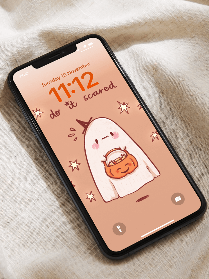 Do it scared phone background product image (1)