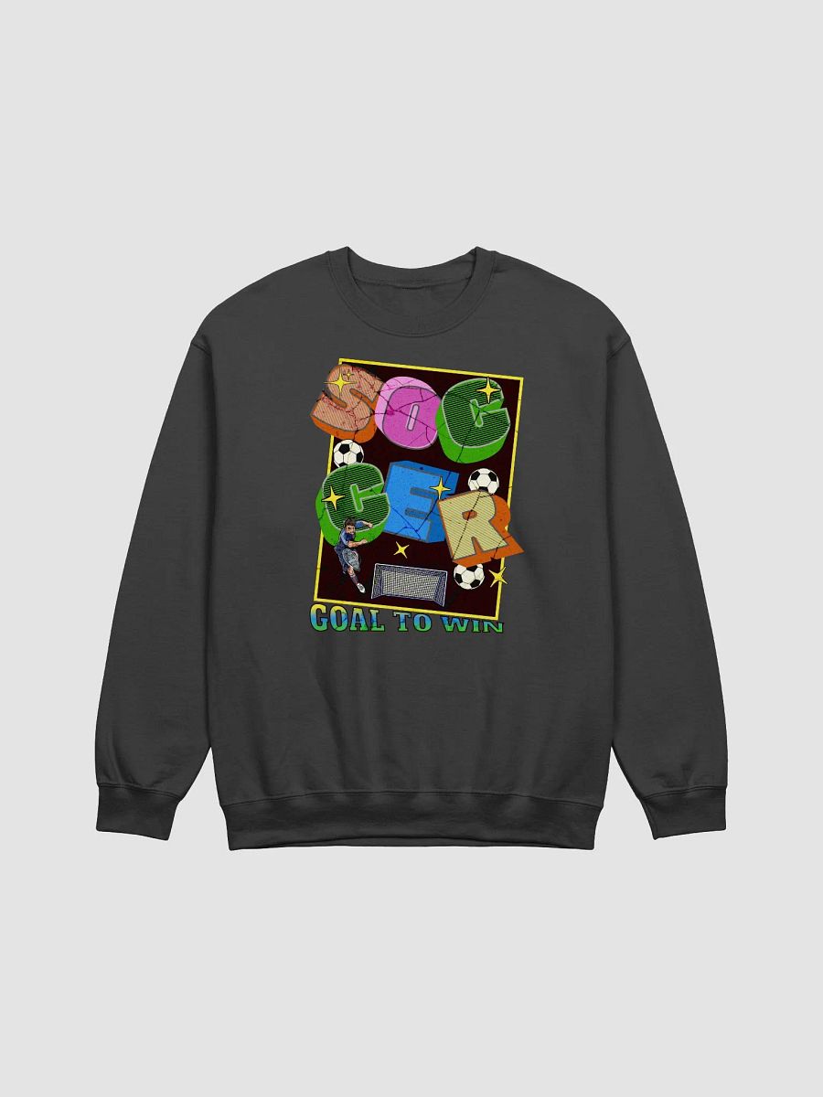 Goal To Win Soccer Graffiti Crewneck product image (1)