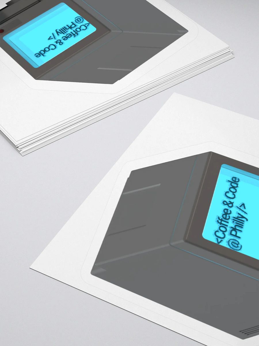 Code & Coffee Logo Sticker product image (4)