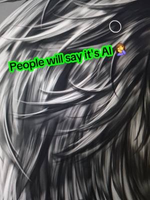 It happens 😮‍💨 When you draw so many random hairs, ofc some will look off, especially to those who aren't artists... Please make sure you research before you accuse someone of AI, THANKS 🌸💜💕🔮🪷 Also i find it funny when they acuse an artist with a display tablet of using ai... Why would someone spend so much on a drawing tablet to not draw on it???  #HumanArtist 