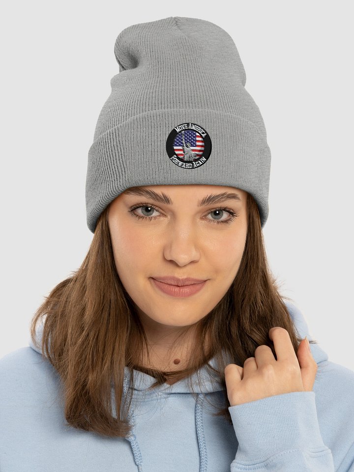 Move America Forward Cuffed Beanie product image (2)