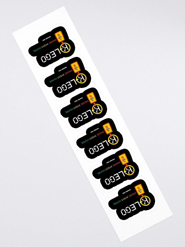 Klego Kiss Cut Stickers (Set of 6) product image (2)