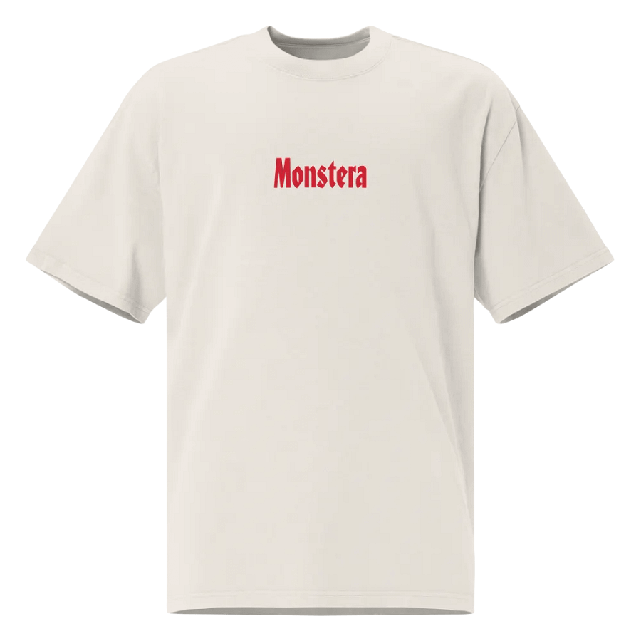 ⚡️ MONSTERA WORLD TOUR ⚡️ oversized tee product image (1)
