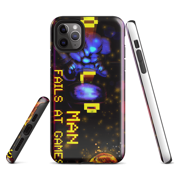 Old Man Banner Drummer Tough iPhone® Case product image (3)