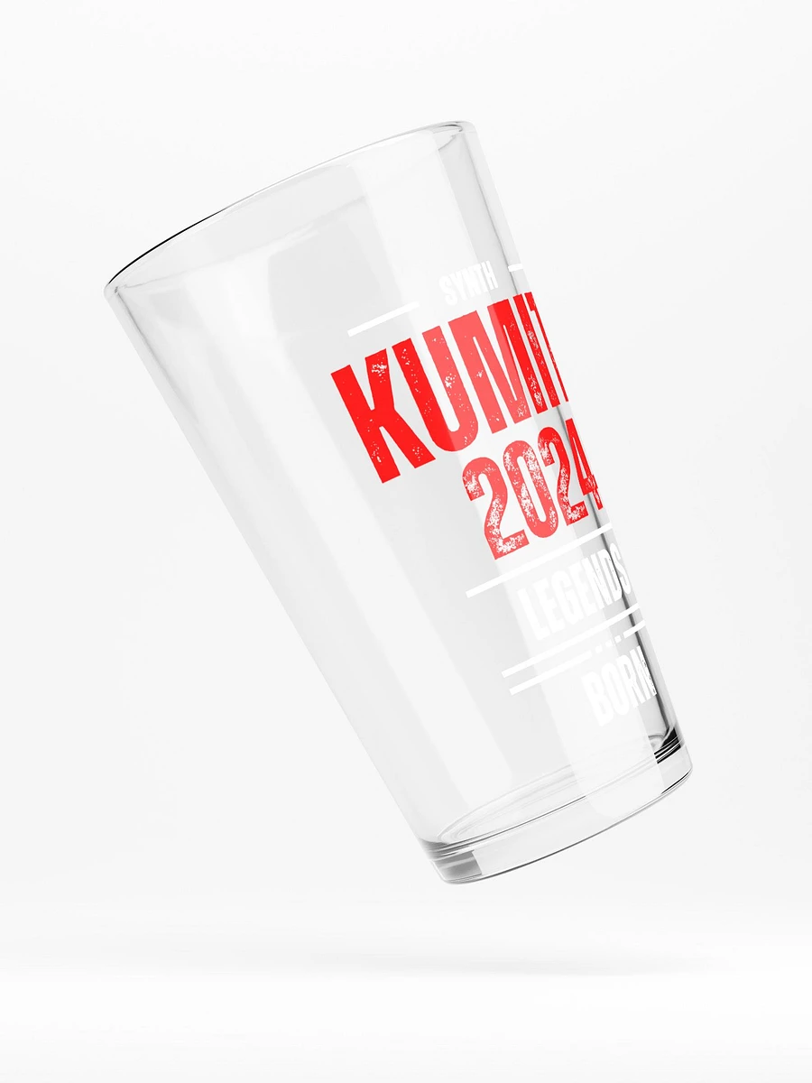 KUMITE LEGENDS BORN BEER GLASS product image (4)