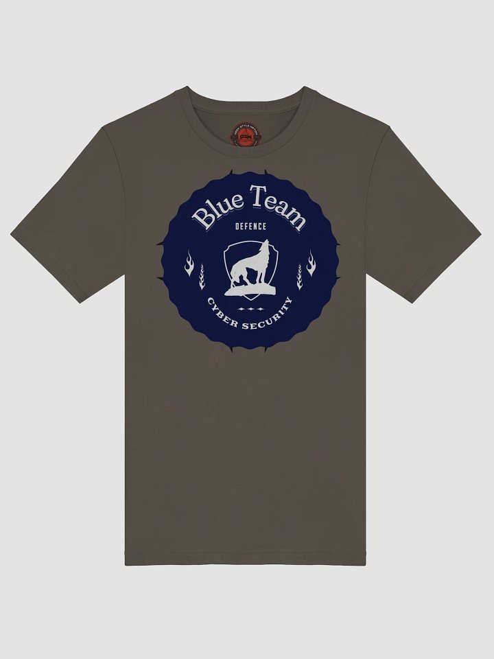 Cyber Security Blue Team Wolf's Vigil - Bella+Canvas Unisex T-Shirt (Super Soft Classic Fit) - Front Print product image (1)