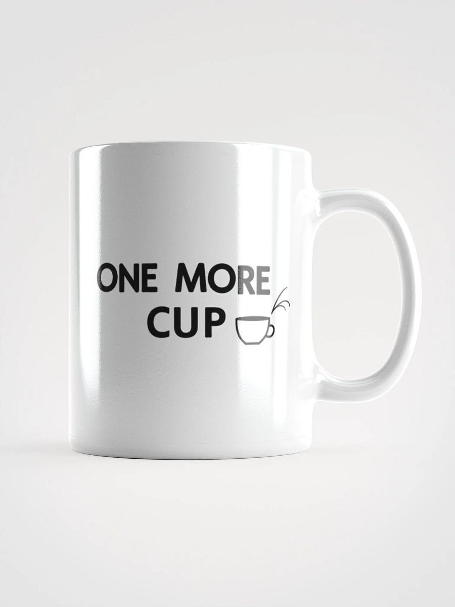 Steamy Sips White Glossy Mug product image (1)