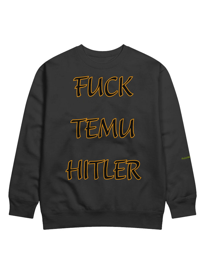 No Kings: F**K Temu Hitler Front Sweatshirt product image (1)