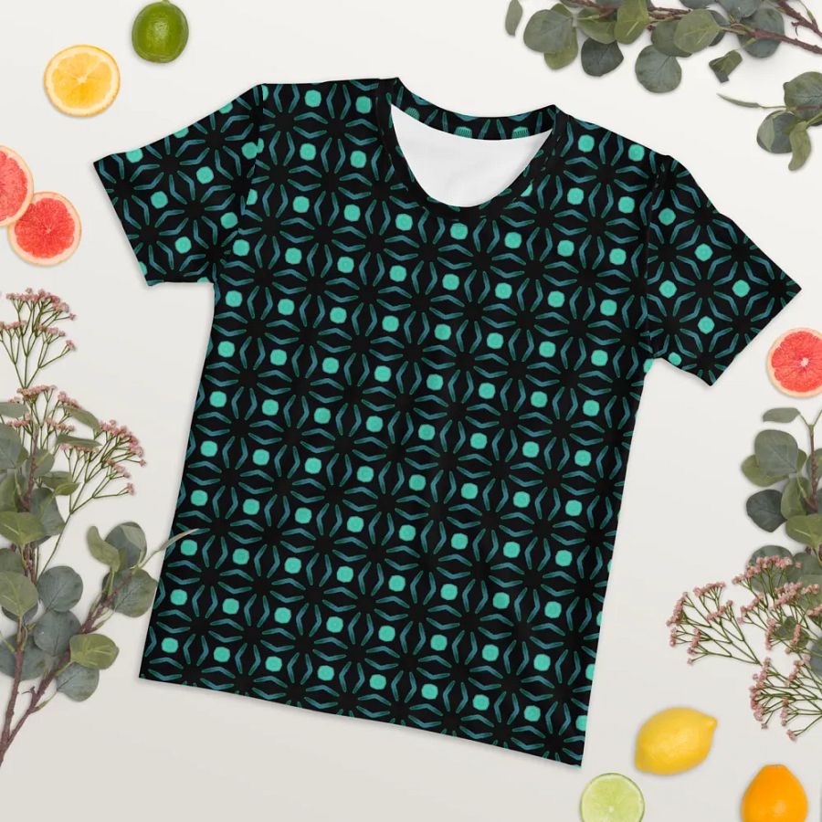 Abstract Repeating Values Women's T-Shirt product image (8)
