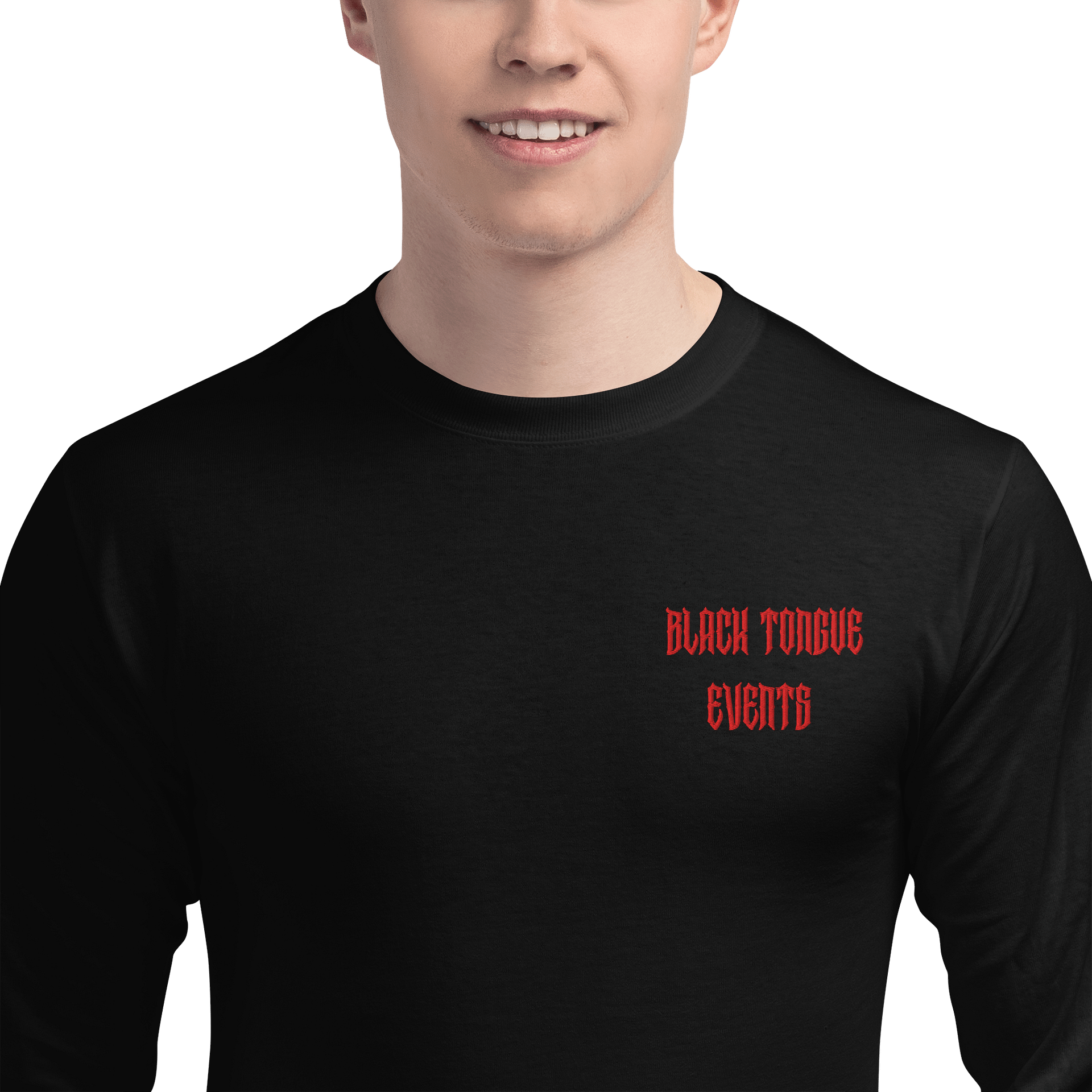 Blood Red Gothic Long Sleeve Shirt product image (2)