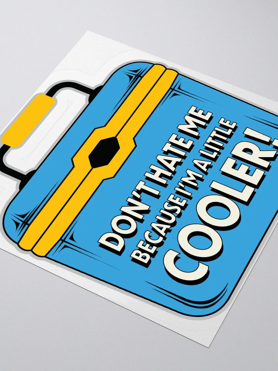Cooler Vibes Kiss Cut Stickers product image (6)