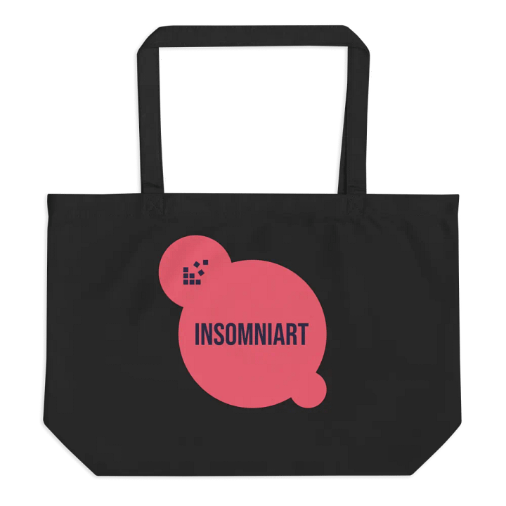 INSOMNIART Red Abstract Tote Bag product image (1)