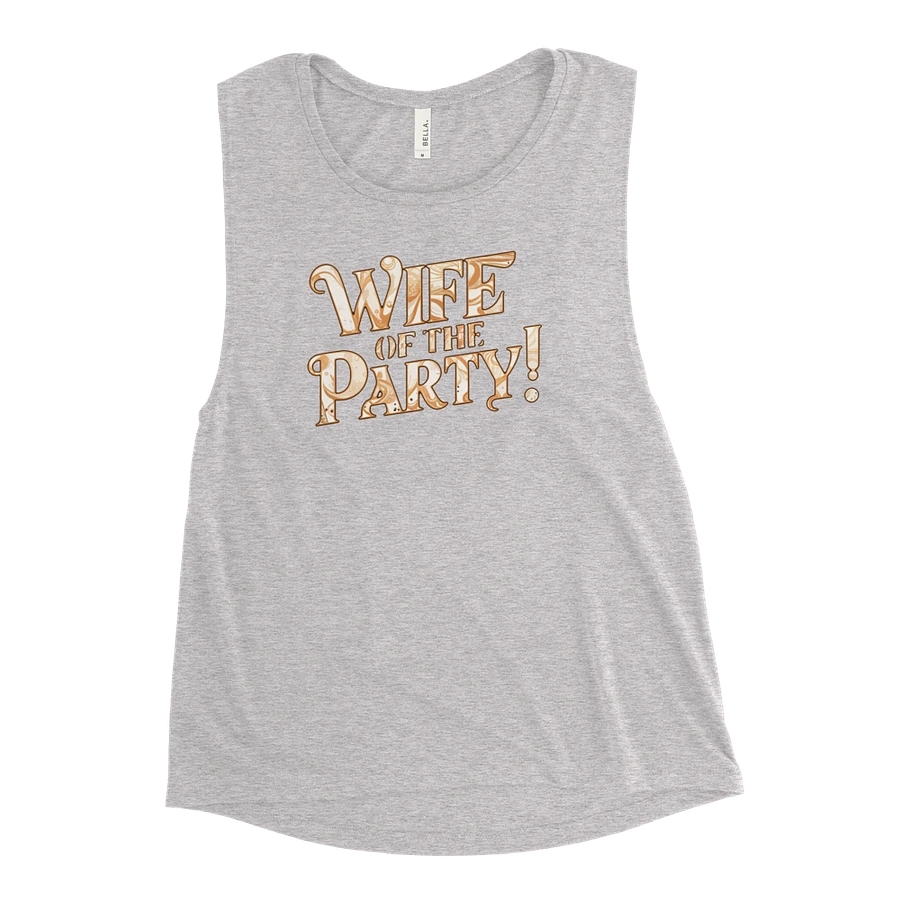 Wife of the Party flowy women's muscle tank top product image (49)