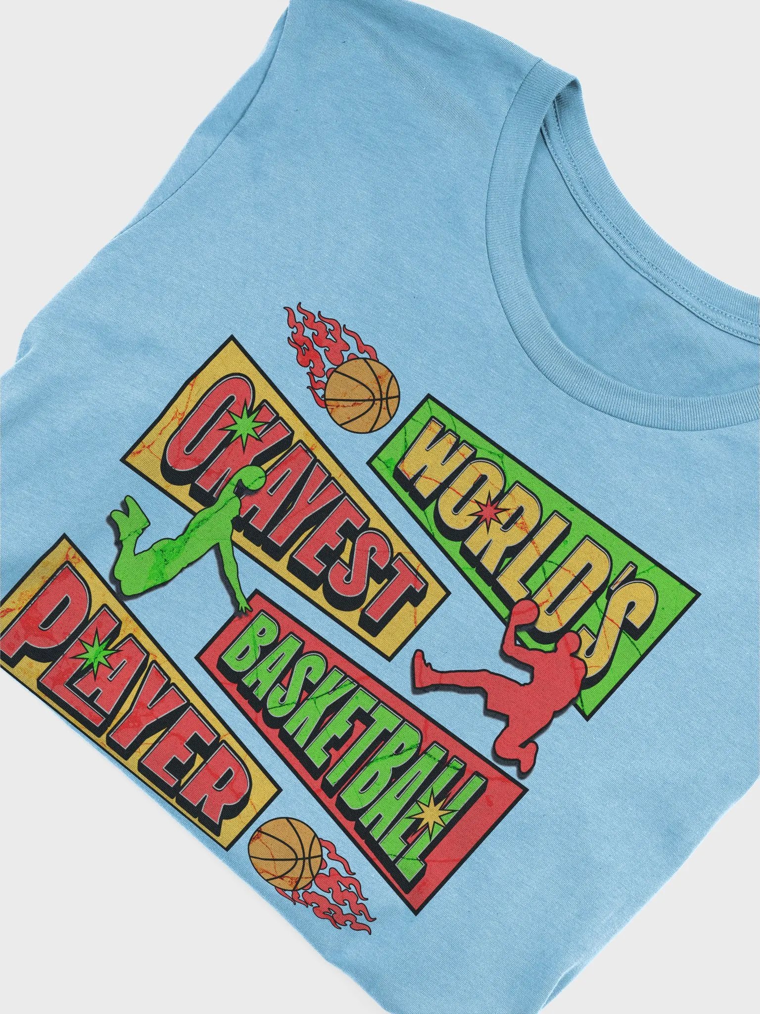 Worlds Okayest Basketball Player T-Shirt product image (3)