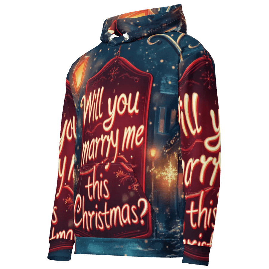 Christmas Proposal Unisex Hoodie product image (6)