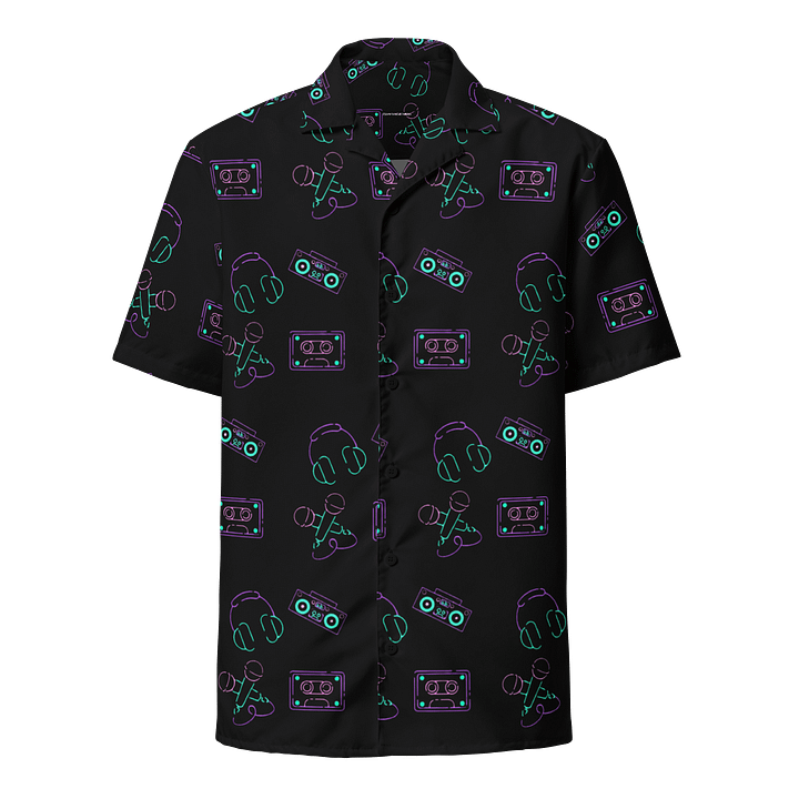 Neon Nostalgia Hawaiian Shirt product image (1)