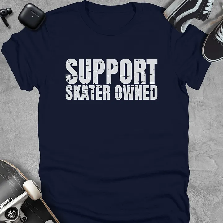 Support skater owned, Skateboarding t-shirt, Unisex product image (3)