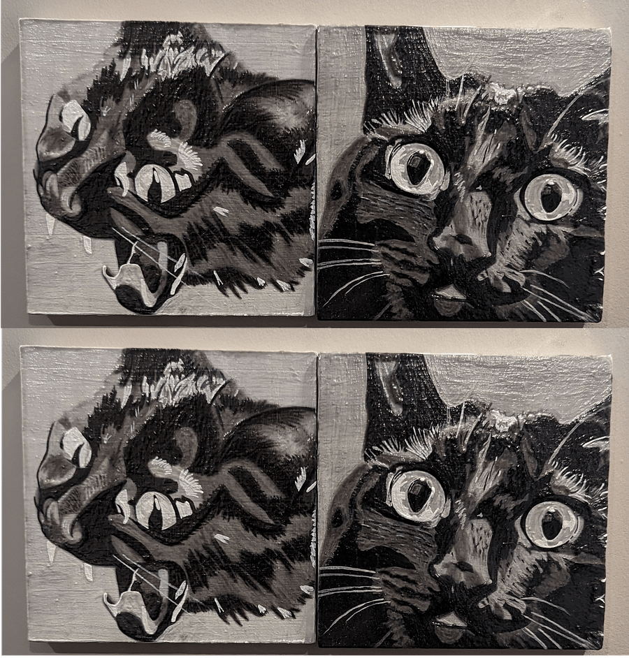 4pc 6x6 Wood Panel - Commission product image (1)