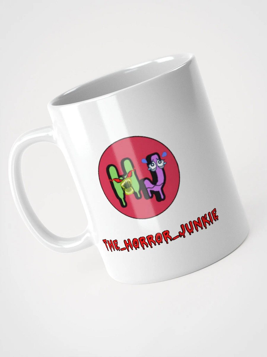 White coffee mug product image (3)