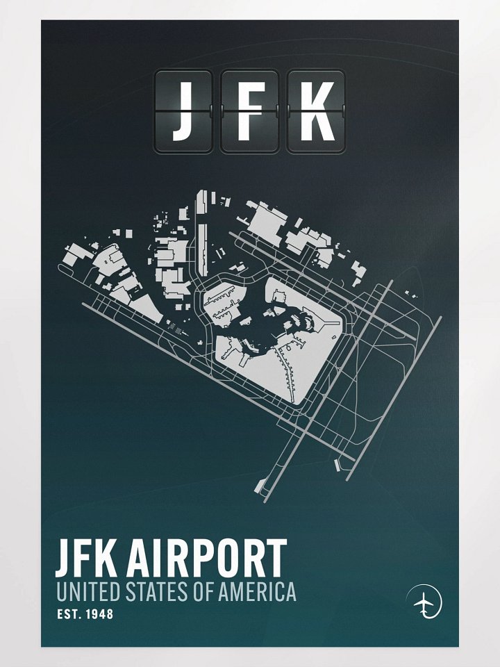 New York JFK Poster product image (1)