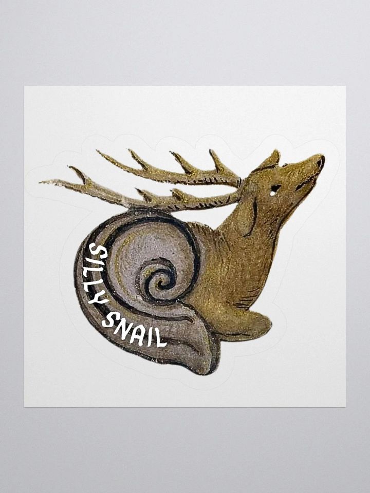 Silly Snail Sticker product image (1)