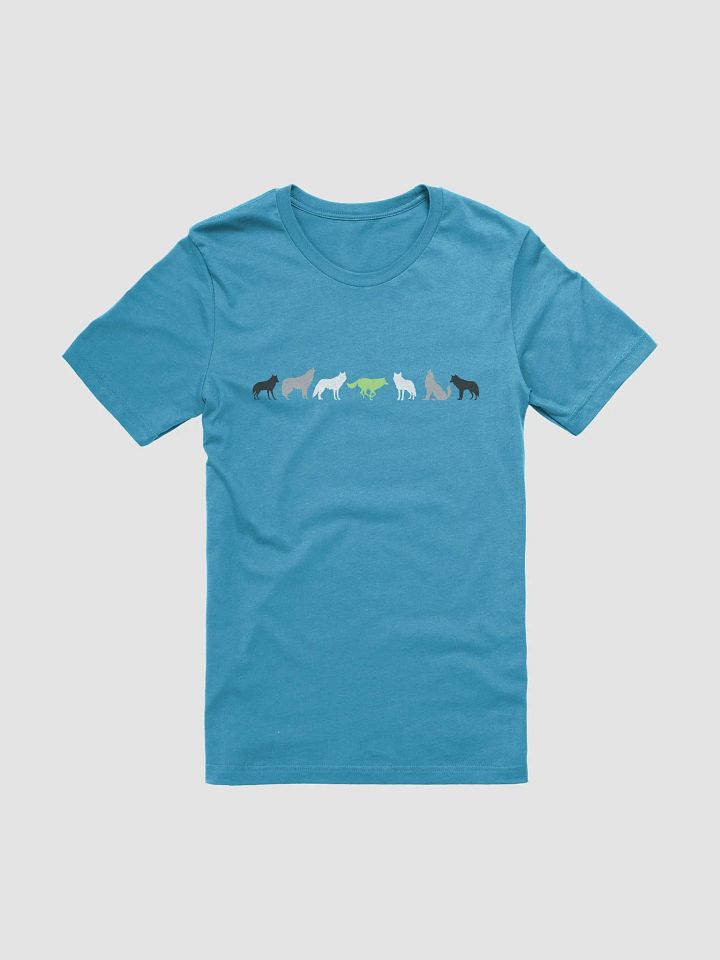 Agender Pride Wolves Women's T-Shirt product image (11)