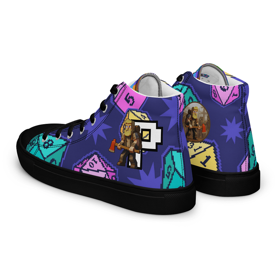 Patient PixelZ High Tops (D20 Pixel Pop) Womens product image (7)