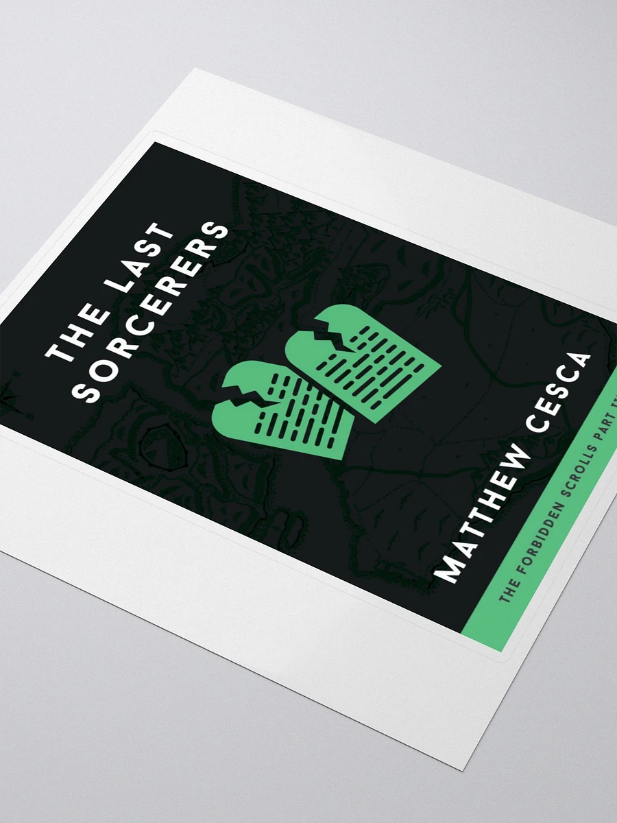 The Last Sorcerers Book Cover Sticker product image (3)